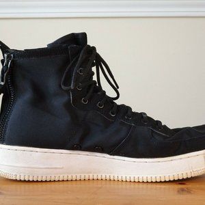 Nike Men's Size 12 SF Air Force 1 Special Field AF1 Mid Black 917753 006